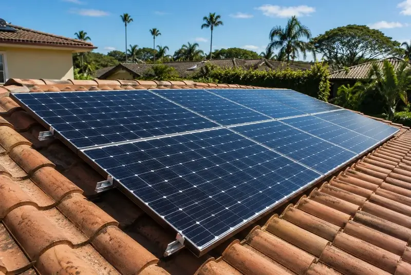 Installation de panneaux solaires à Wervicq-Sud